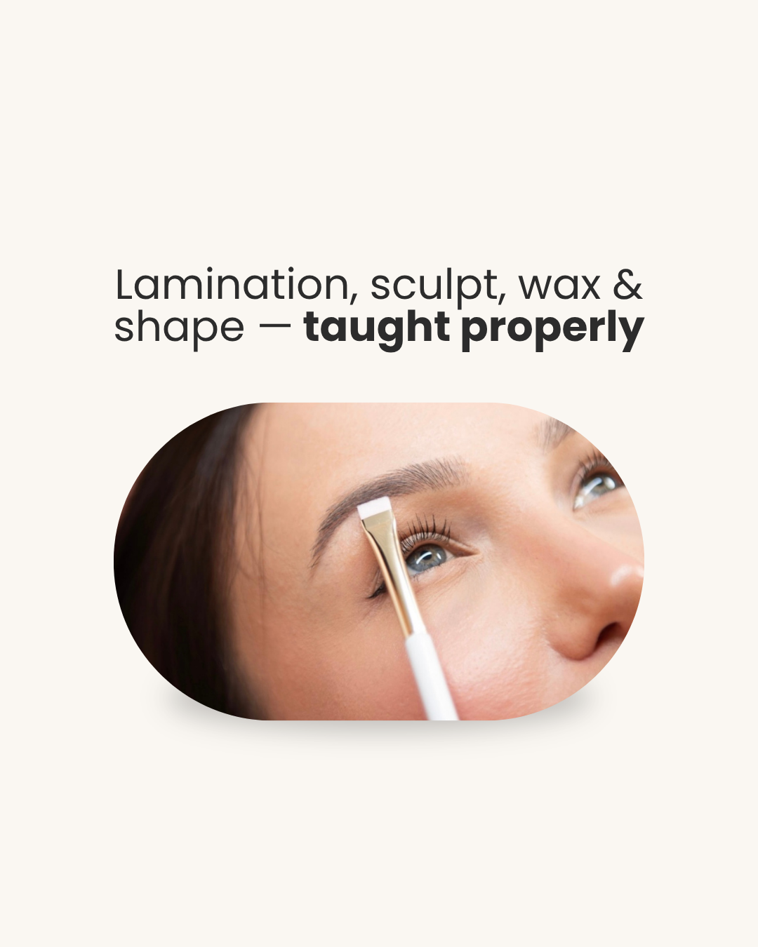 1 Day Online Brow Mastery: Signature Lamination, Waxing & Hybrid Dye + Social Media Course